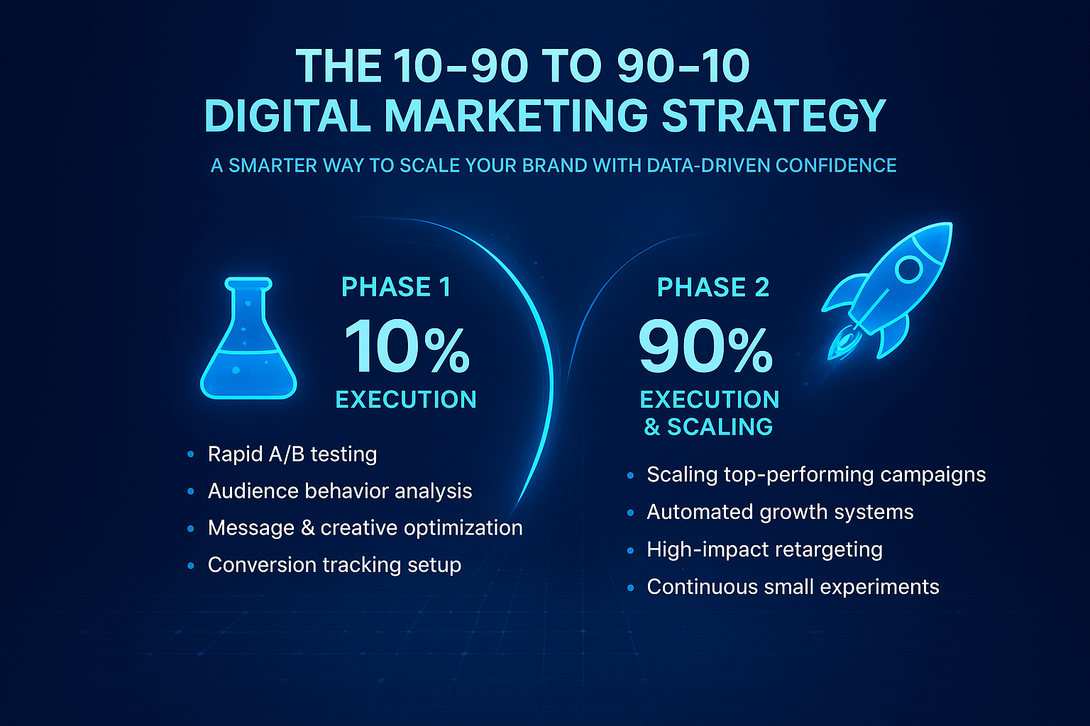The 10–90 to 90–10 Digital Marketing Strategy